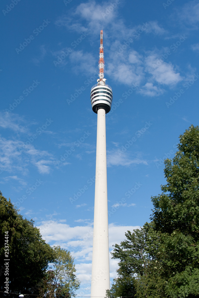 Fernsehturm Stuttgart komplett