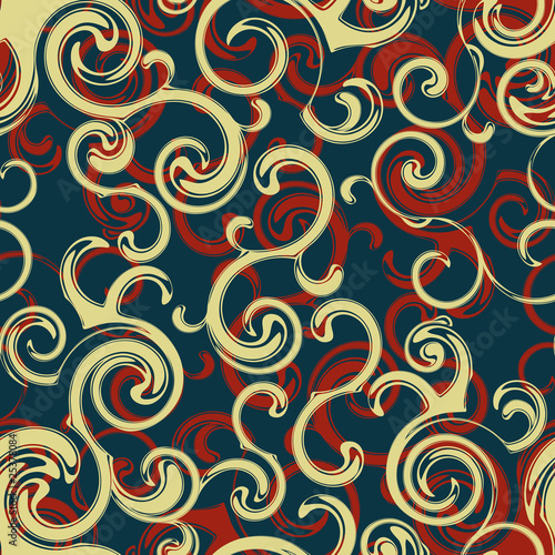 Curly tile