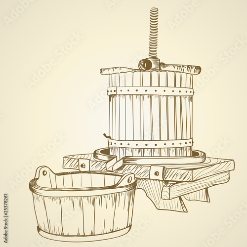 Old wine press
