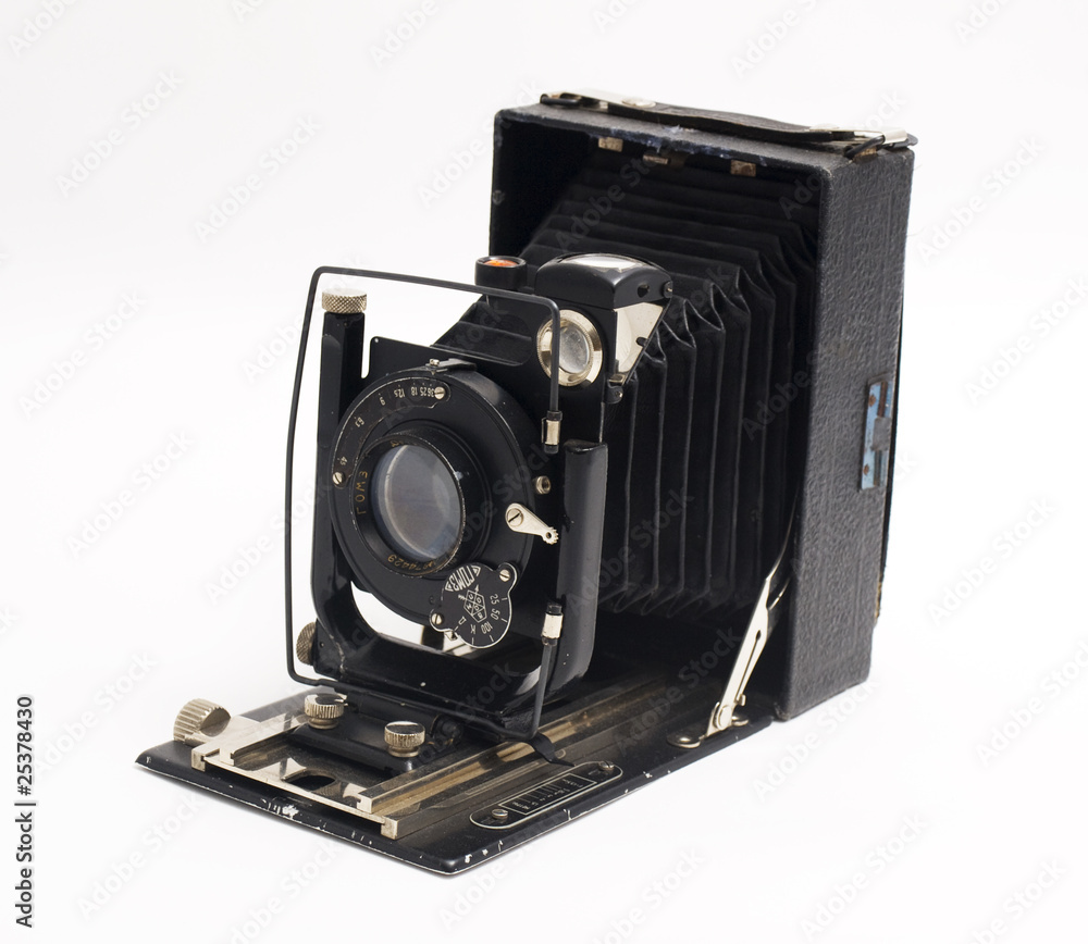 Old photo camera Old photo camera