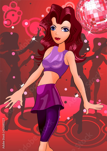 Dancing girl