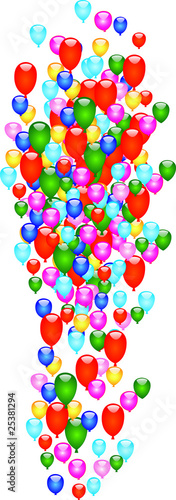 fliegende Luftballons