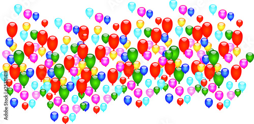 fliegende Luftballons