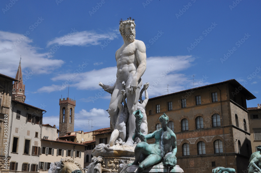 Neptun-Brunnen Florenz #100816-067