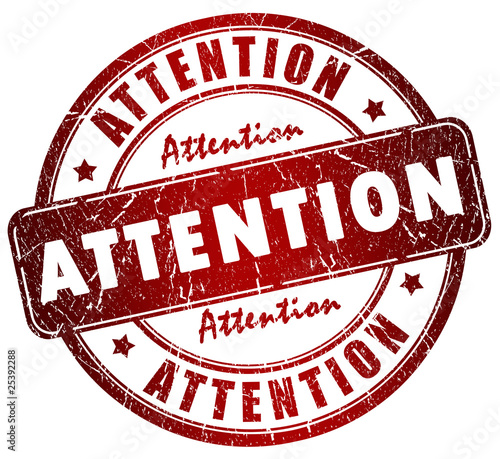 Attention stamp