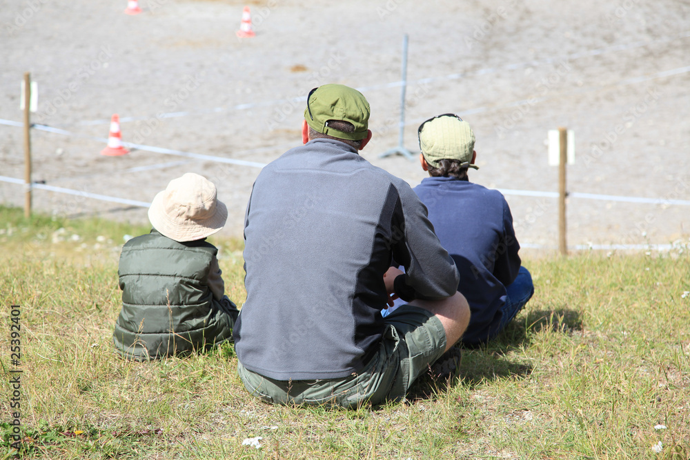 Fototapeta premium famille