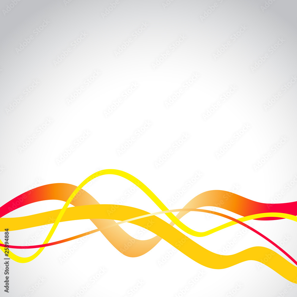 Naklejka premium vector wave art