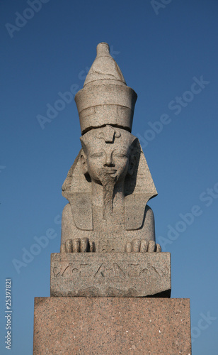Obraz na płótnie Old egypt sphinx, Saint-Petersburg w salonie