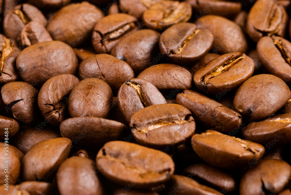 Full of coffee bean Full of coffee bean