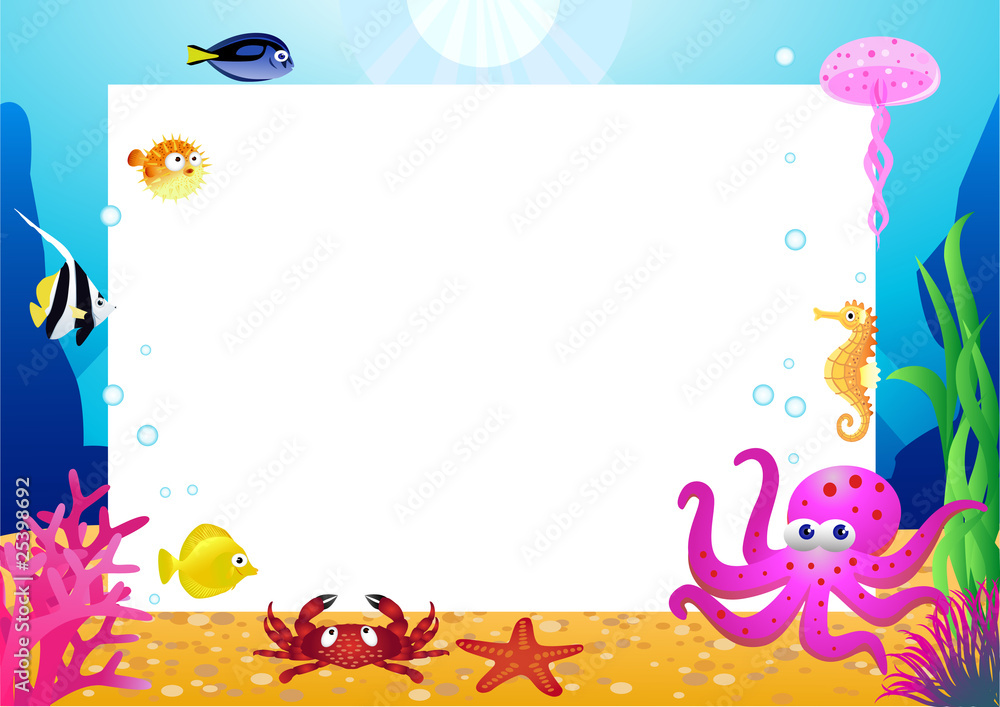 Obraz premium Sea life