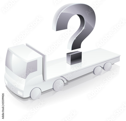 Question sur le transport routier (reflet)