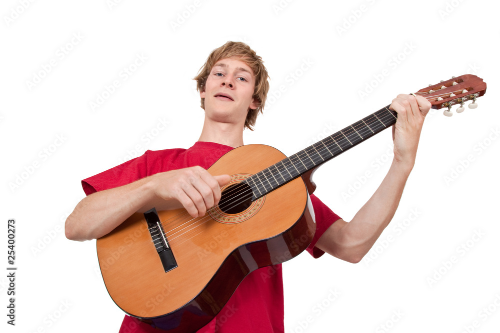 Gitarrenspieler Stock Photo | Adobe Stock