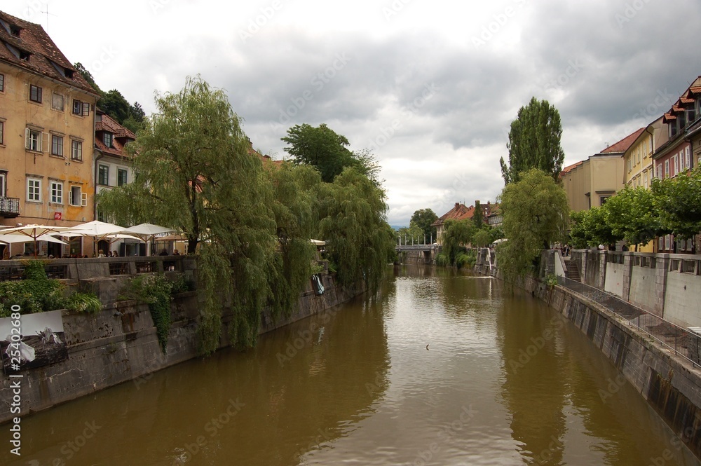 Fototapeta premium Lubiana, SLOVENIE