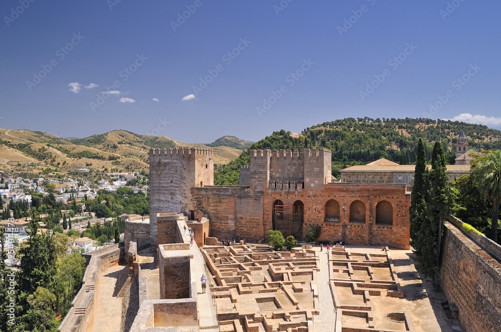 Alcazaba,Granada,España