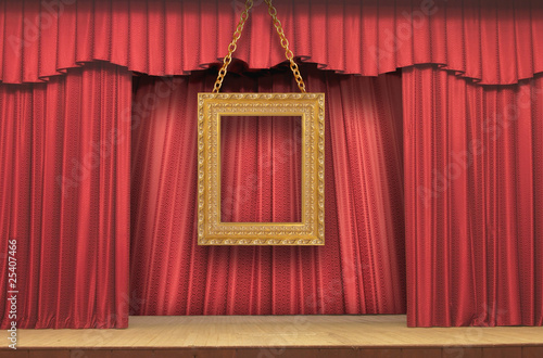 gold frame