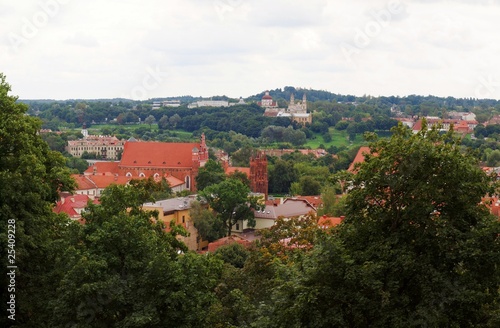 Vilnius city panorama © bokstaz