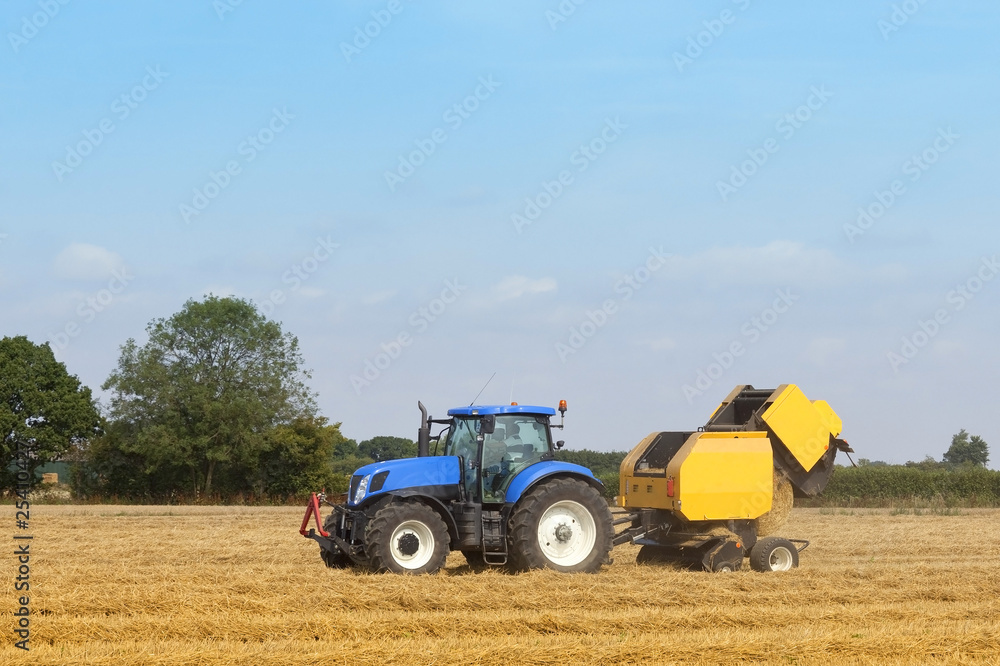 baling straw