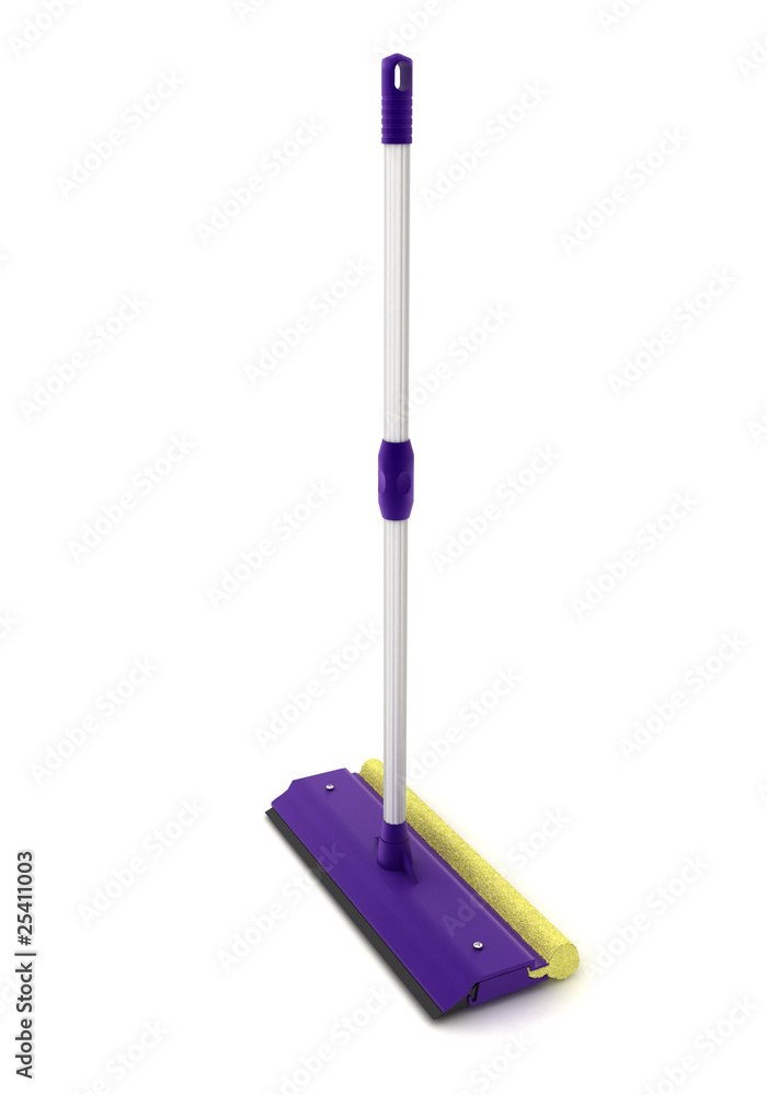 Swab with sponge for window cleaning Swab with sponge for window cleaning