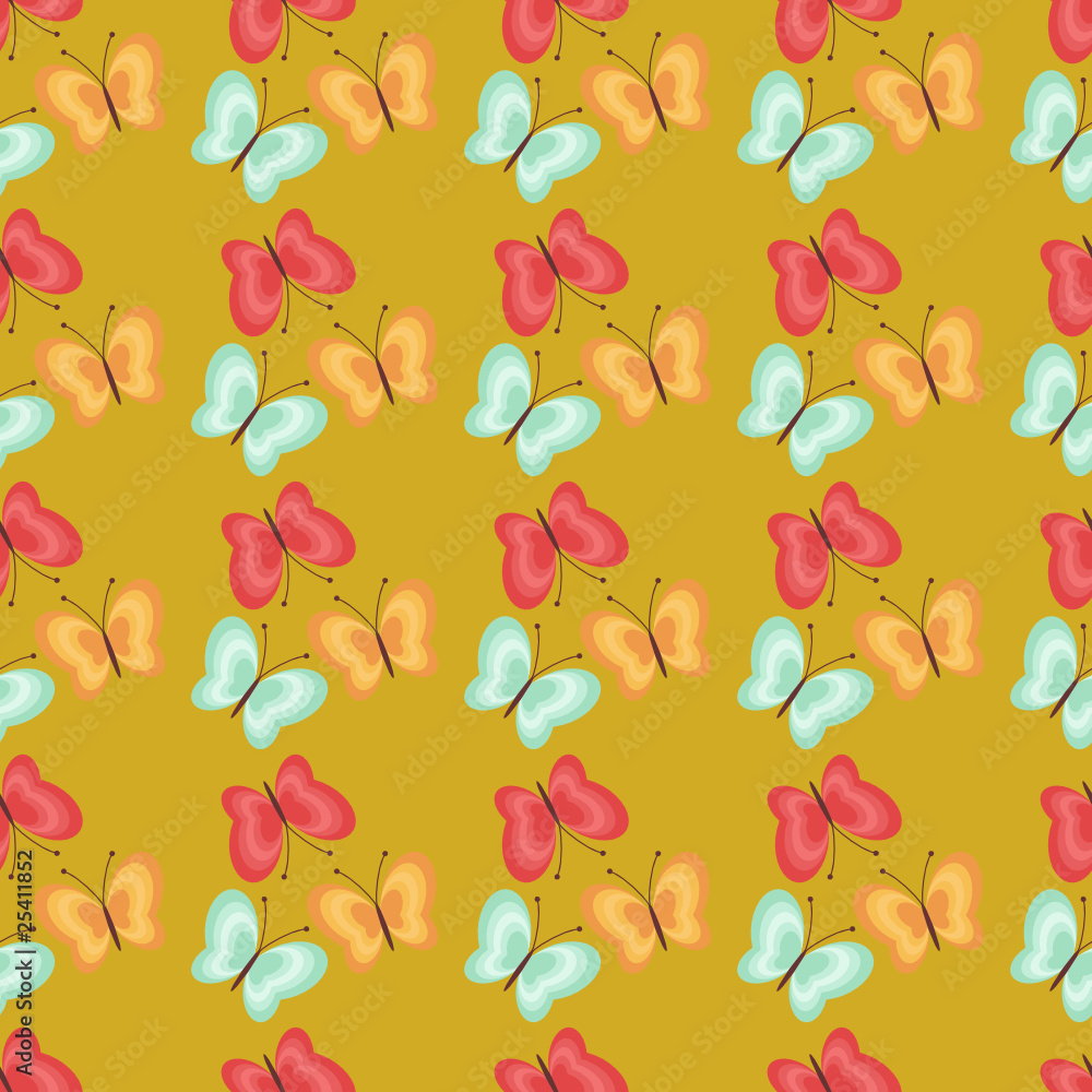 seamless background with butterflyes seamless background with butterflyes