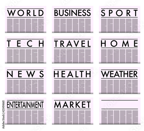 Newspaper Icons