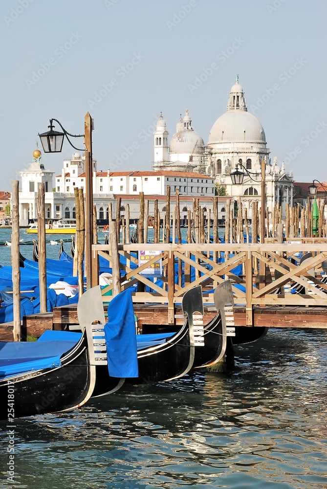 Les gondoles de Venise