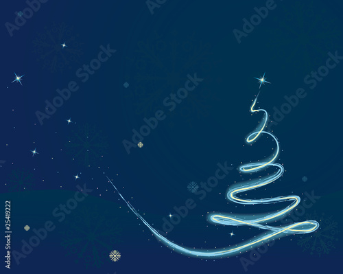 christmas tree background