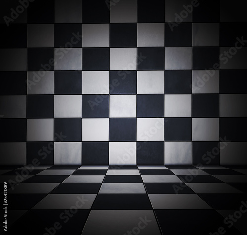 tiled interior