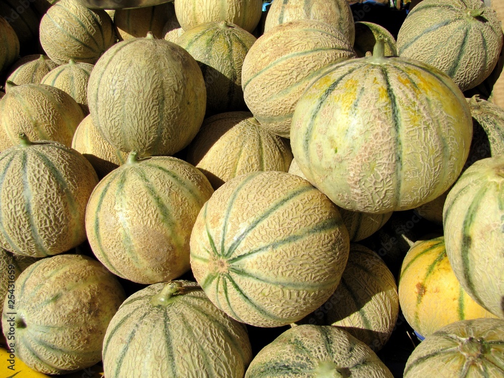 Etal de melons