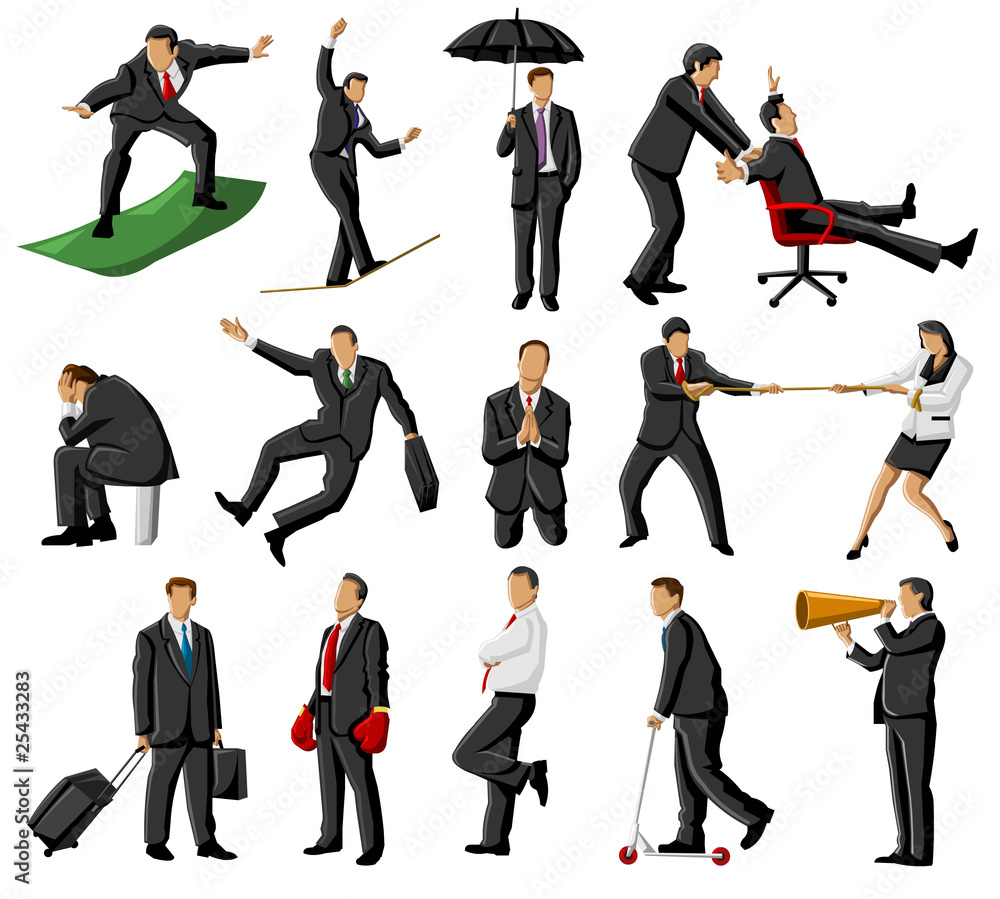 Fototapeta premium Group of business people