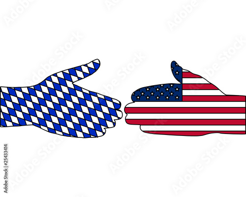 Internationaler Handschlag