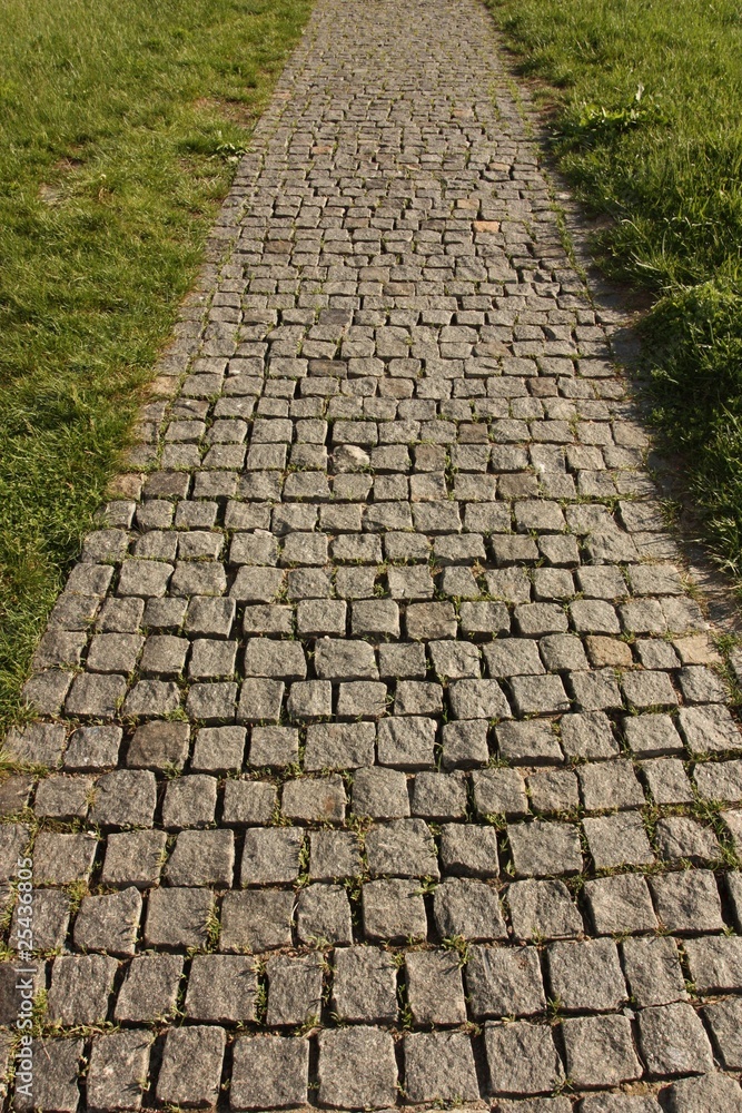 Pavement road, perspective