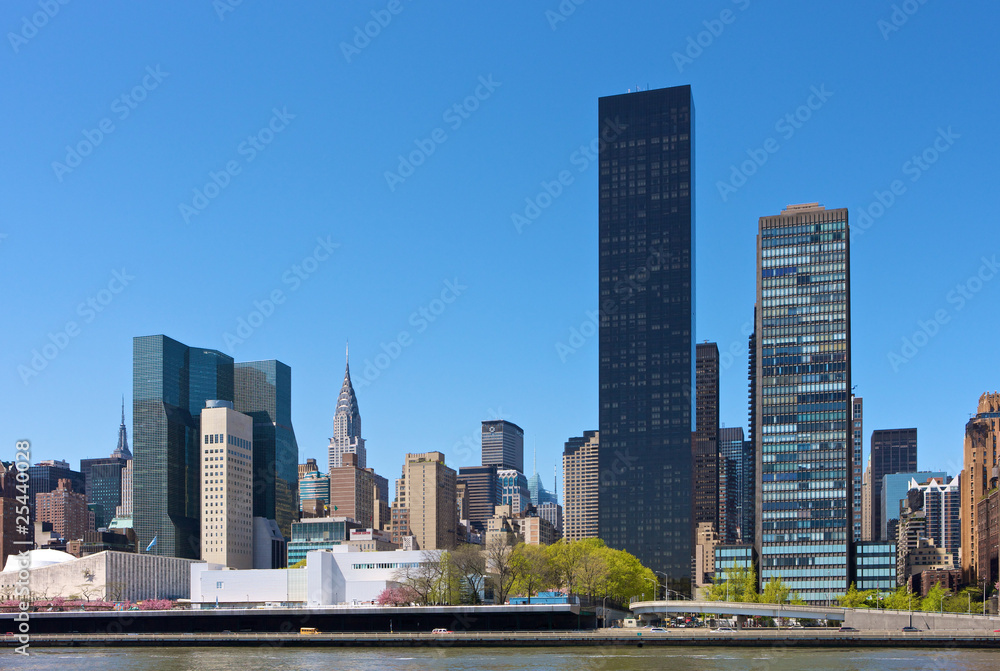 New York city skyline