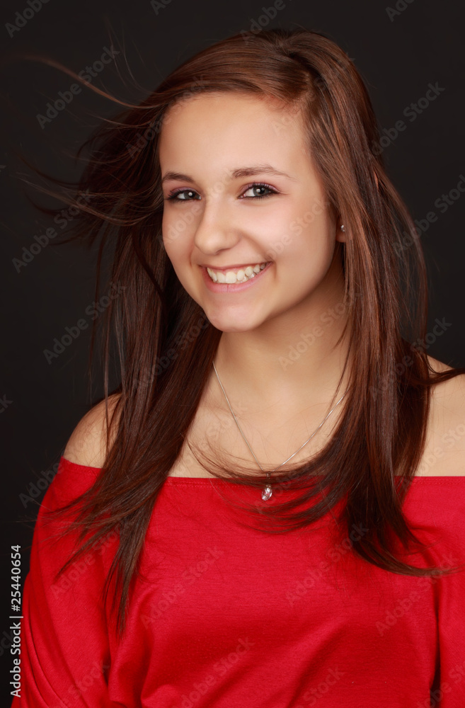 Fototapeta premium cute teen girl