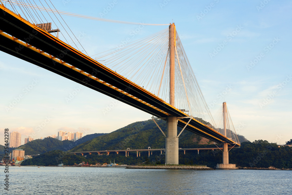 Ting Kau Bridge in Hong Kong Ting Kau Bridge in Hong Kong