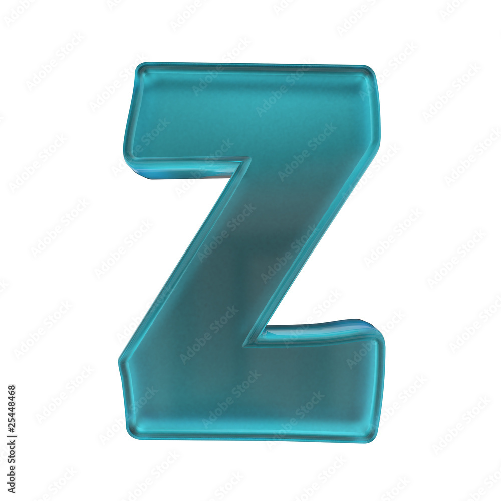 blue frost glass alphabet blue frost glass alphabet
