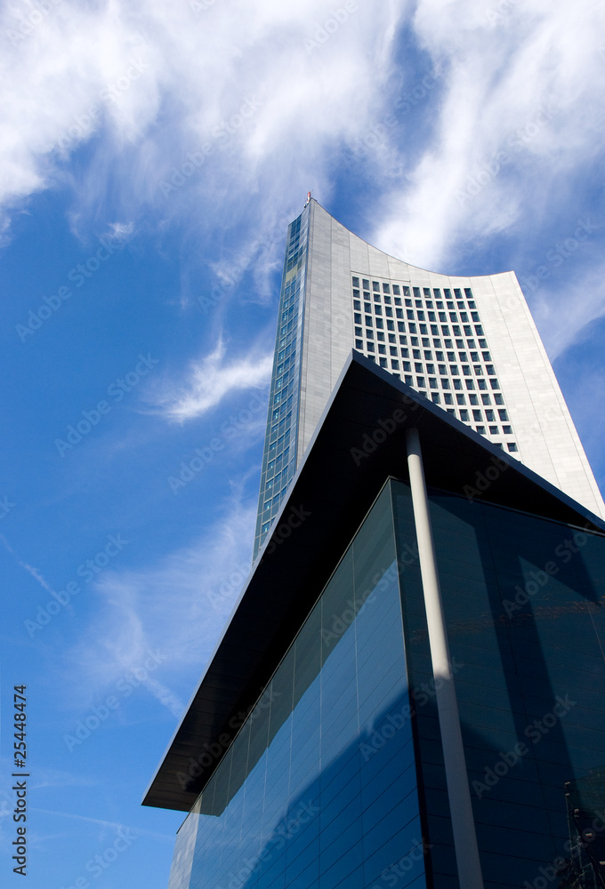 Moderne Architektur in Leipzig