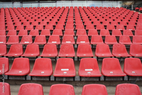 Φωτογραφία rote sitze - stadion