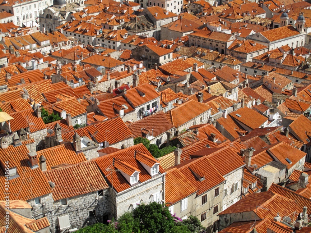roofs of Dubrovnik