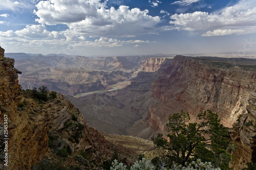 Grand canyon at sunrise photo