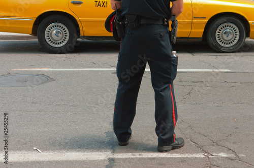 Canvas Print Traffic officer in Toronto