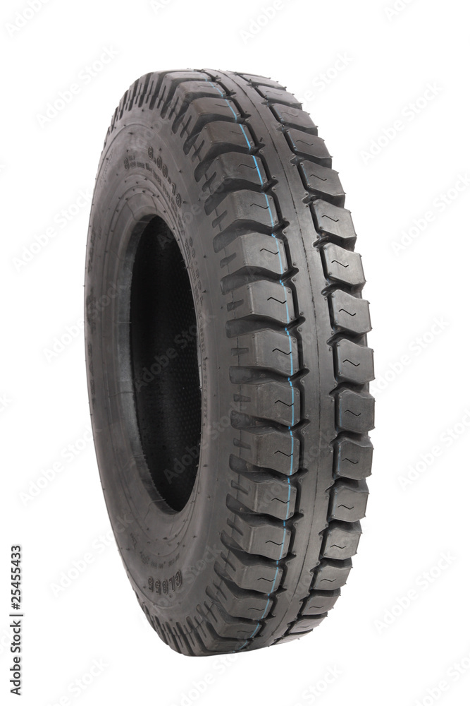 Naklejka premium truck tyre