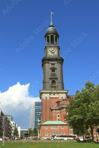Hamburg, Turm von St. Michaelis, (Michel)