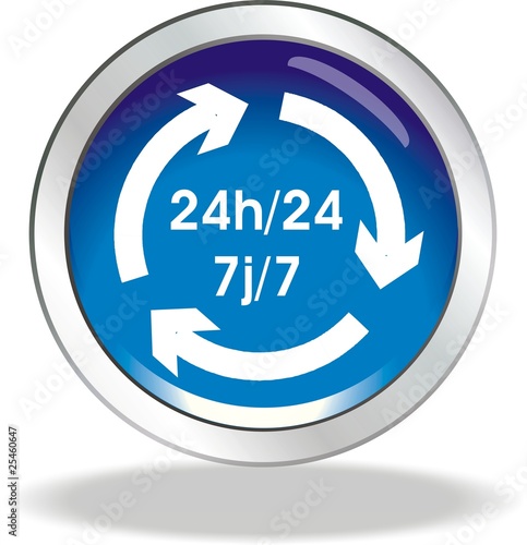 bouton 24h/24