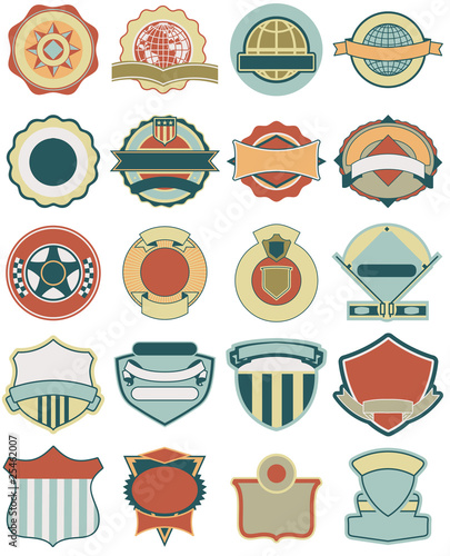 Vector Badges Shields & Label