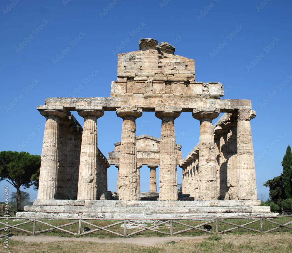 Summer in Italy-Paestum Temple