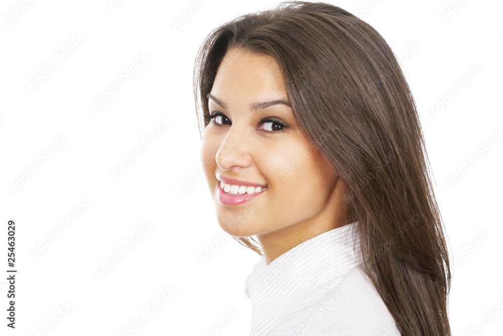 Beautiful business woman