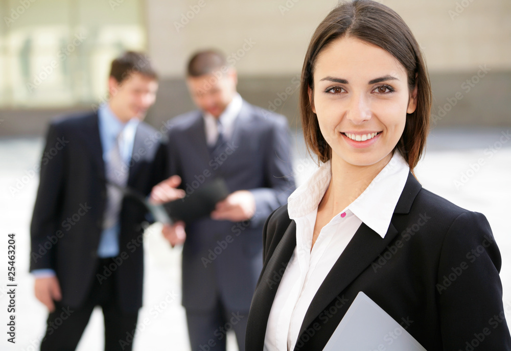 Beautiful business woman Beautiful business woman