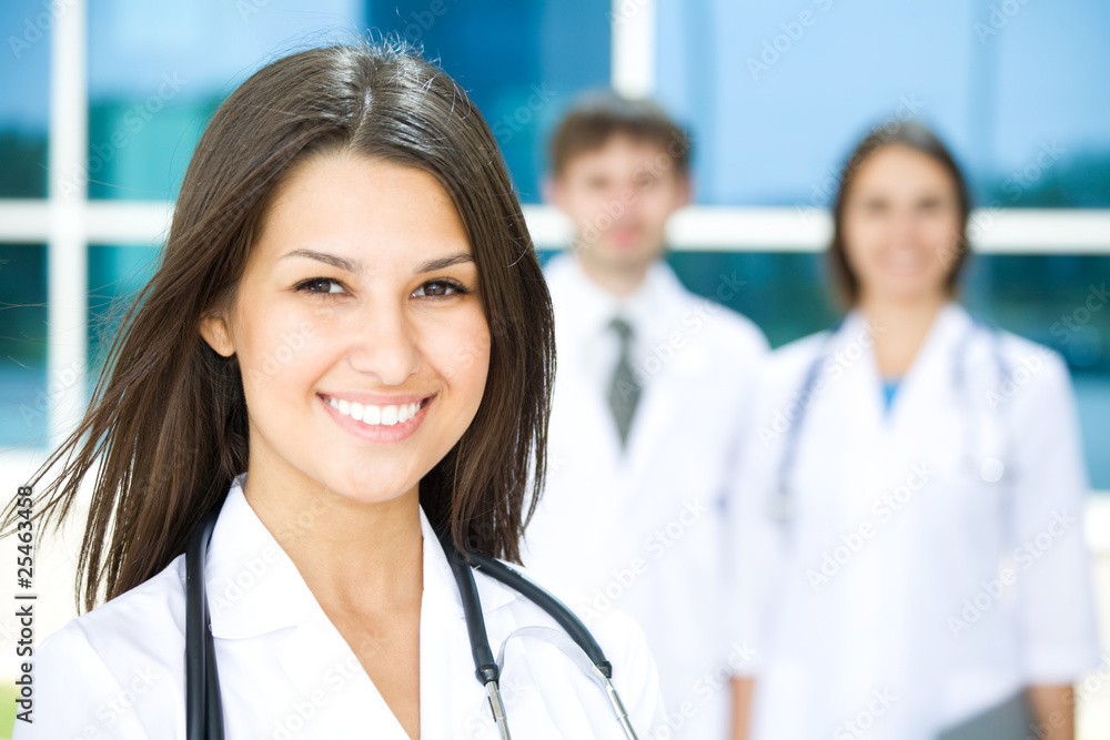 Young female doctor Young female doctor