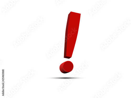 red exclamation mark