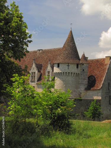 Château de Bridoire ; Vallée de la Dordogne ; Périgord Pourpre
